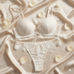 The 'Ethereal' Lace Bridal Set - Ivory White